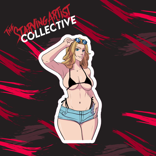 Rangiku Sticker | Vinyl Die-Cut Sticker